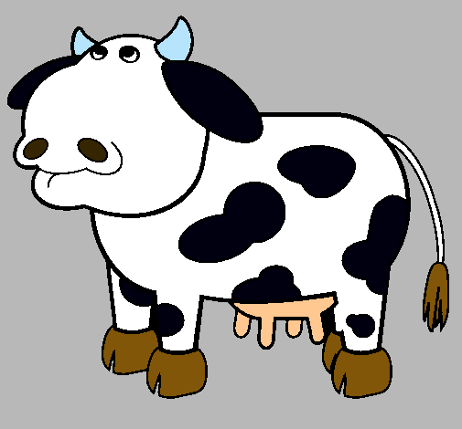 Vaca pensativa