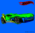 Dibujo Hot Wheels 3 pintado por 4YRTR5YHTGHT