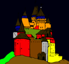Dibujo Castillo medieval pintado por Aiden