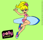 Dibujo Polly Pocket 3 pintado por shaila