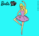 Dibujo Barbie bailarina de ballet pintado por marta123