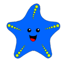 Dibujo Estrella de mar pintado por 123456l