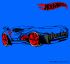 Dibujo Hot Wheels 3 pintado por ferfer