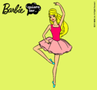 Dibujo Barbie bailarina de ballet pintado por andreaANDREA