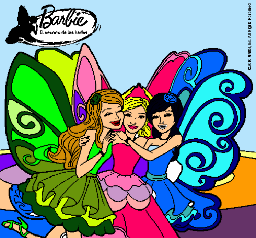 Barbie y sus amigas en hadas