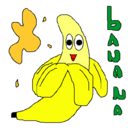 Dibujo Banana pintado por marry