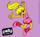 Dibujo Polly Pocket 10 pintado por trianera