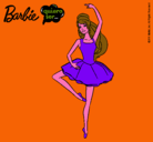 Dibujo Barbie bailarina de ballet pintado por critina