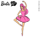 Dibujo Barbie bailarina de ballet pintado por carlas