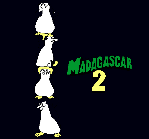 Madagascar 2 Pingüinos