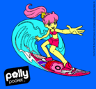 Dibujo Polly Pocket 4 pintado por quintas