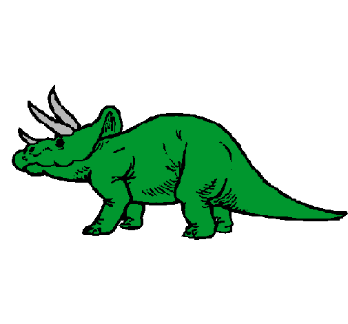Dibujo Triceratops pintado por agusbolso