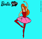 Dibujo Barbie bailarina de ballet pintado por EDUEDU
