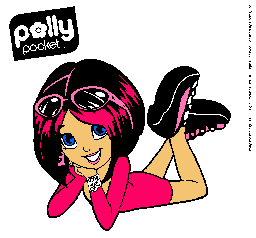 Dibujo Polly Pocket 13 pintado por rapera