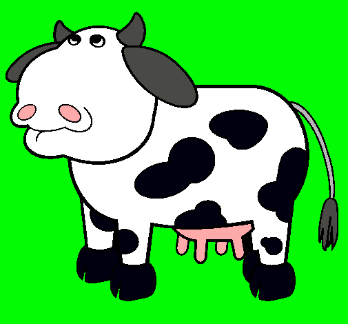 Vaca pensativa