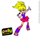 Dibujo Polly Pocket 2 pintado por  series