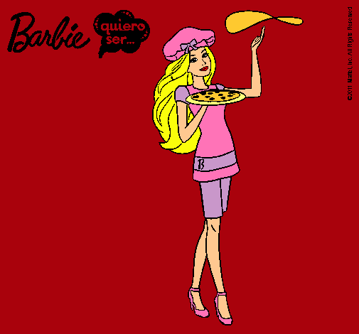 Dibujo Barbie cocinera pintado por Blooma
