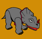 Dibujo Triceratops II pintado por nazairubi