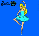 Dibujo Barbie bailarina de ballet pintado por yooooooooooo