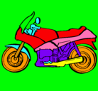 Dibujo Motocicleta pintado por iivan19