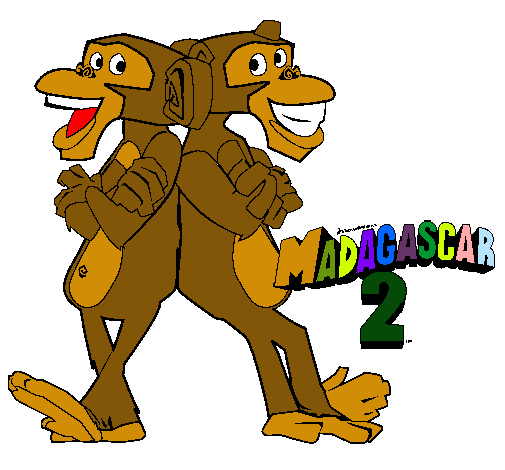 Madagascar 2 Manson y Phil 2