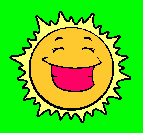 Sol sonriendo