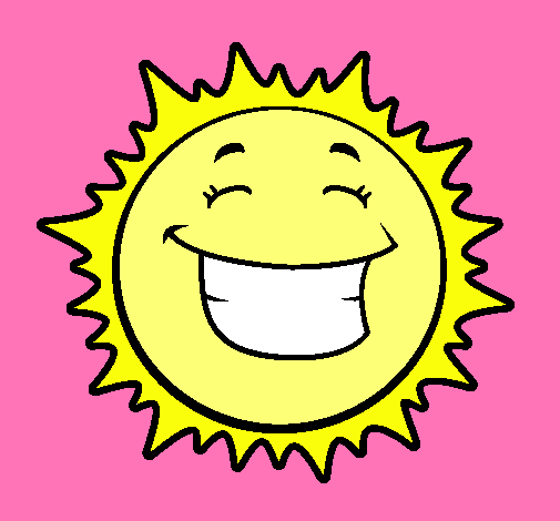 Sol sonriendo