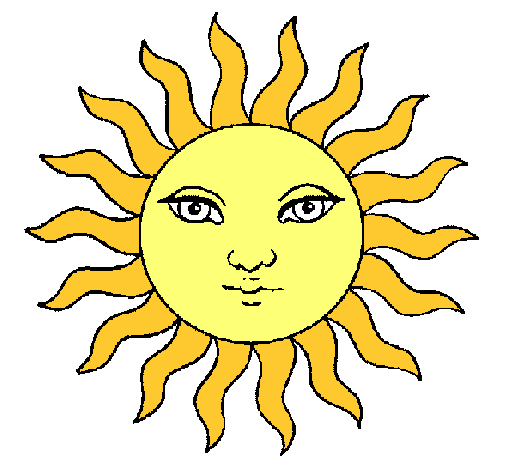 Dibujo Sol pintado por Valerita3