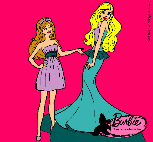 Barbie estrena vestido