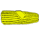 Dibujo Mazorca de maíz pintado por kamelia651