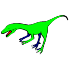 Dibujo Velociraptor II pintado por Sebastianf