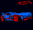 Dibujo Hot Wheels 3 pintado por jacoboa