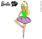 Dibujo Barbie bailarina de ballet pintado por ainhoaguz