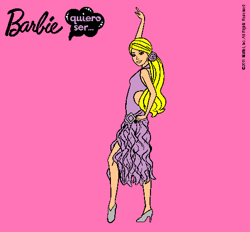 Barbie flamenca