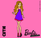 Dibujo Barbie Fashionista 3 pintado por susan2