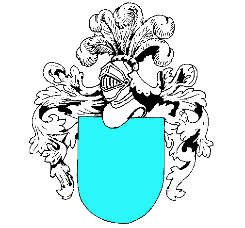 Escudo de armas y casco