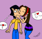 Dibujo Beso pintado por 56marce56map