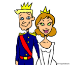 Dibujo Príncipe y princesa pintado por principrince