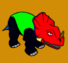 Dibujo Triceratops II pintado por BLAKE