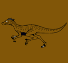 Dibujo Velociraptor pintado por JORGE_BONA