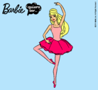 Dibujo Barbie bailarina de ballet pintado por Belen-