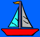 Dibujo Barco velero pintado por thiago1