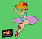 Dibujo Polly Pocket 3 pintado por tulipan