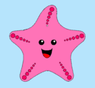 Dibujo Estrella de mar pintado por pimio