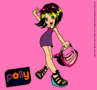 Dibujo Polly Pocket 12 pintado por sancala