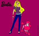 Dibujo Barbie con look moderno pintado por olasila232