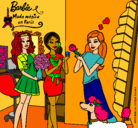 Dibujo Barbie de compras con sus amigas pintado por ADRIANYYOLY