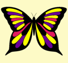 Dibujo Mariposa pintado por shadamy