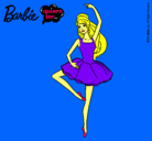 Dibujo Barbie bailarina de ballet pintado por bailarina1