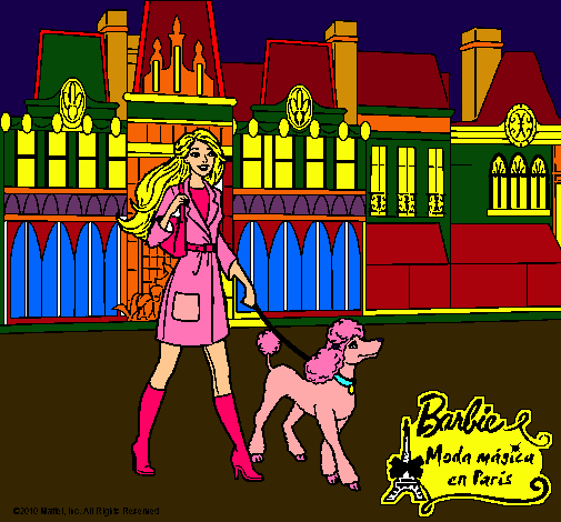 Barbie y su perrita